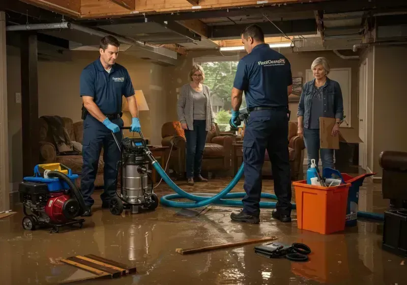 Basement Water Extraction and Removal Techniques process in Scottsboro, AL